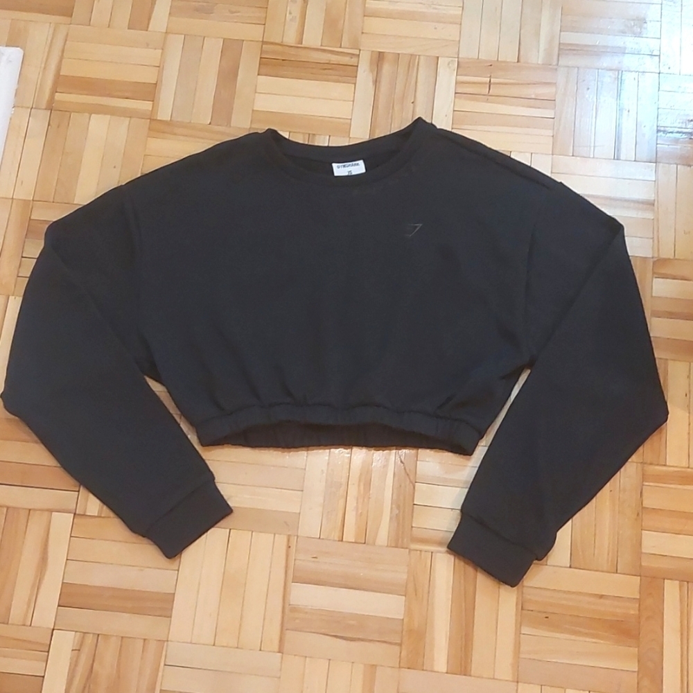 Gymshark whitney simmons crop top long sleeve size XS